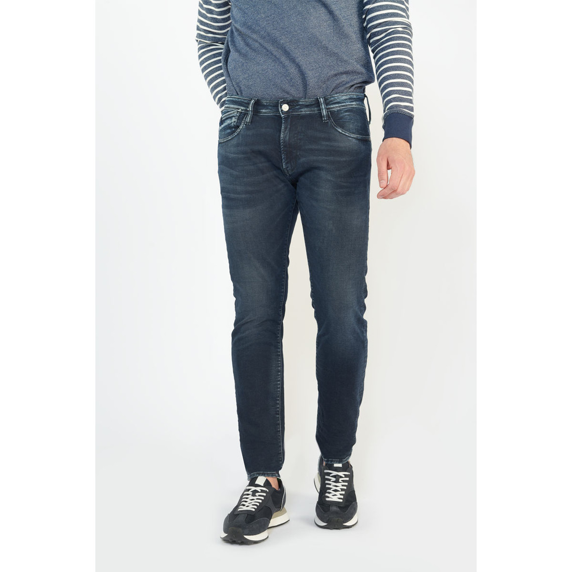 Jeans slim 700/11JO, longueur en coton