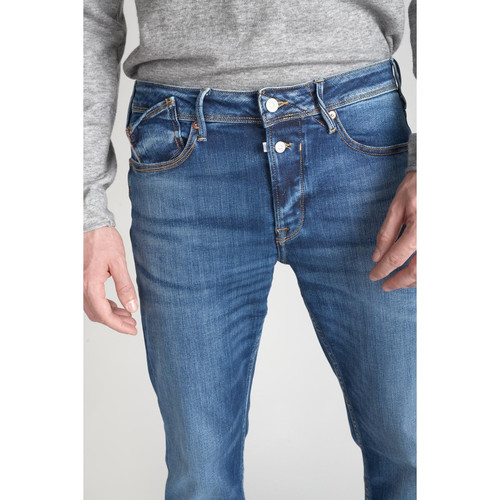 Jeans ajusté 600/17, longueur 34 bleu en coton Otto Le Temps des Cerises
