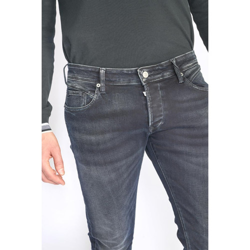 Jeans regular, droit 800/12, longueur 33 bleu en coton Earl