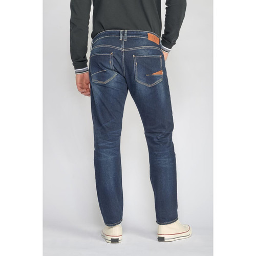 Jeans regular, droit 800/12, longueur 34 bleu en coton Oscar
