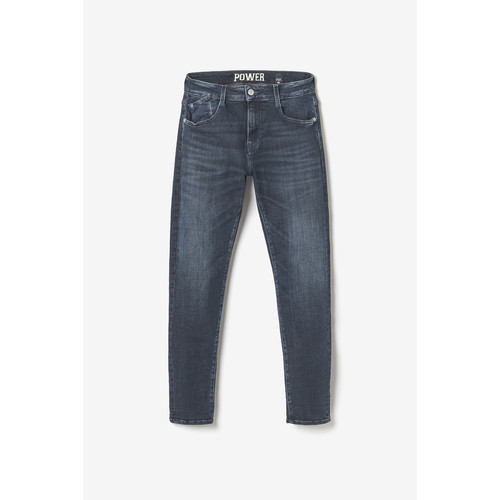 Jeans Power skinny 7/8ème  bleu-noir N°1 en coton