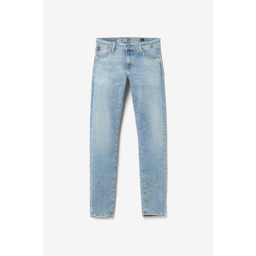 Jeans ajusté BLUE JOGG 700/11, longueur 34 bleu en coton Glen