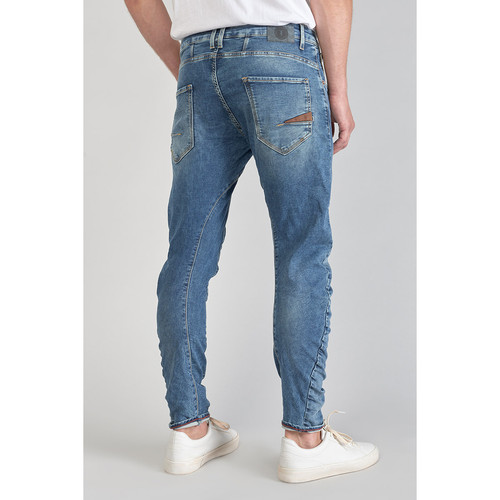 Jeans  900/03 tapered arqué, longueur 34 en coton Hank