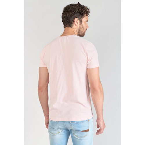 Tee-Shirt BREZO rose en coton