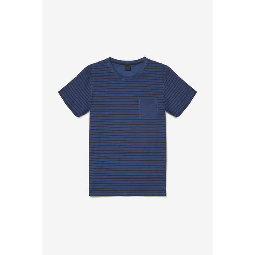 Tee-Shirt RABLE bleu en coton