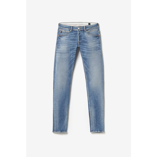 Jeans ajusté stretch 700/11, longueur 34 bleu en coton Scott