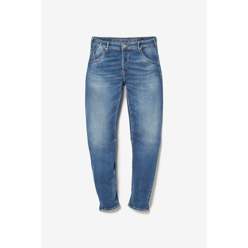 Jeans tapered 903, longueur 34 bleu en coton Troy