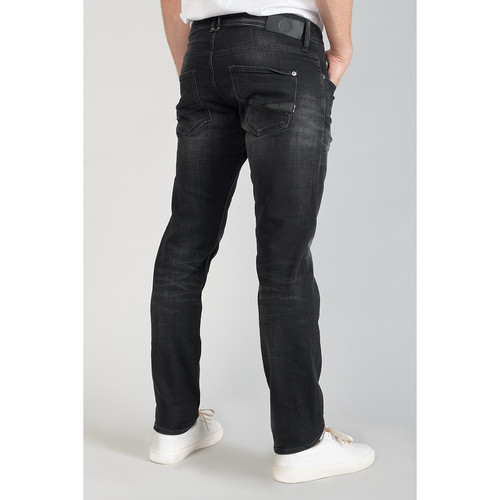 Jeans ajusté stretch 700/11, longueur 34 noir en coton Jose