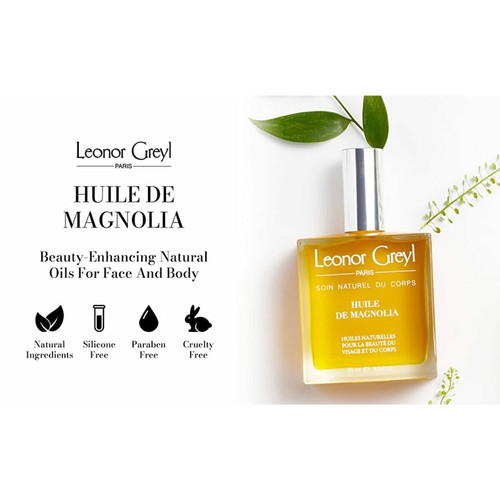 Huile Sublimatrice & Hydratante Magnolia - Spécial Eté - Visage & Corps Leonor Greyl