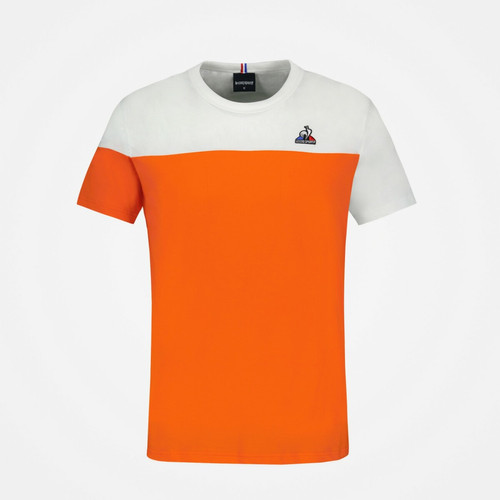 T-shirt Homme BAT SS N°3 M Orange en coton