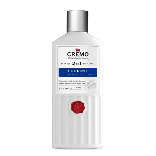 Cremo - Cooling Shampooing Et Après-Shampooing - Agrumes & Feuilles De Menthe - Apres shampoing cheveux homme
