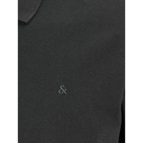 Polo Slim Fit Polo Manches courtes Noir en coton Marc