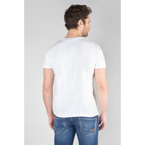 Tee-Shirt Gaspa blanc pour homme en coton