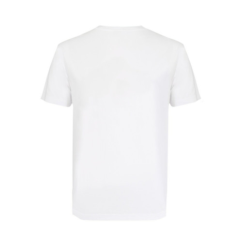 T-shirt manches courtes Life blanc en coton