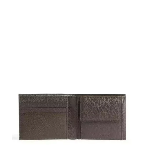 Porte-Monnaie - Bi-Fold Wallet marron en cuir