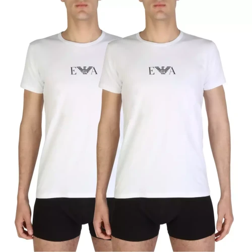 Emporio Armani Underwear - PACK 2 TEE SHIRTS COL ROND - Manches Courtes Moulant-Emporio Armani - Vetements homme