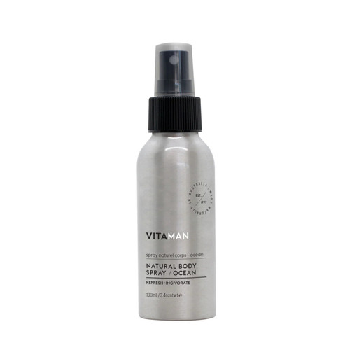 Vitaman - Déodorant Spray Dynamisant Pour Le Corps - Océan  - Cosmetique homme