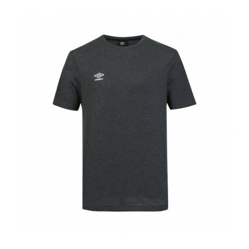 Umbro - Tee-shirt en coton gris foncé - T shirt polo homme