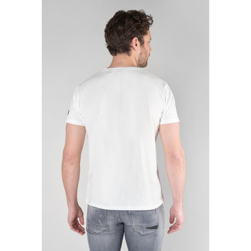 Tee-Shirt CRAM blanc en coton