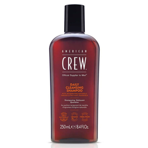 American Crew - Shampoing Nettoyant Quotidien Agrumes et Menthe 250 ml - Cosmetique american crew