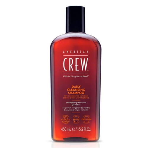American Crew - Shampoing Nettoyant Quotidien Agrumes et Menthe - Anti-Chute de Cheveux HOMME American Crew