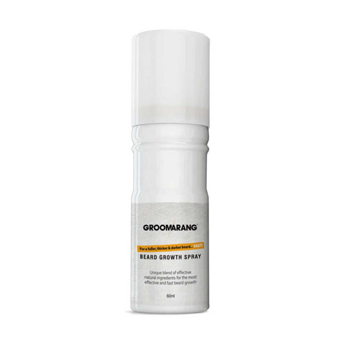 Groomarang - Spray Naturel Accélérateur De Pousse Pour La Barbe - Rasage homme