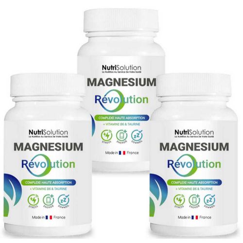 NutriSolution - Magnesium Révolution - X3 - Promotions Soins HOMME