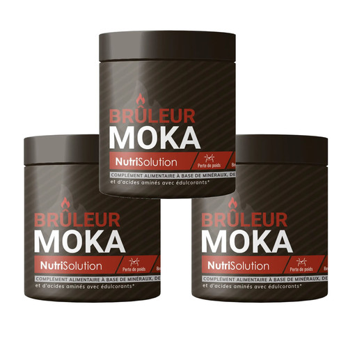 NutriSolution - Brûleur Moka - X3 - Cosmetique homme