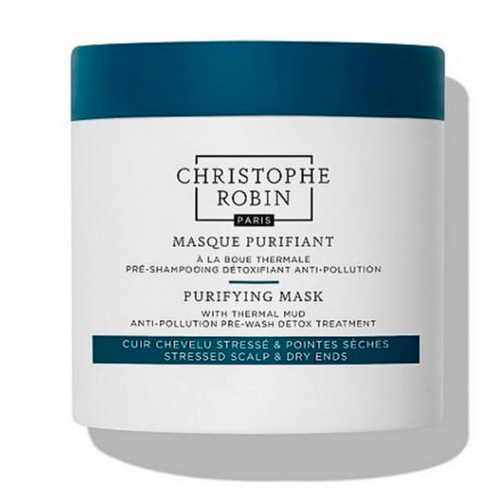Christophe Robin - Masque Purifiant A La Boue Thermale - Apres shampoing cheveux homme