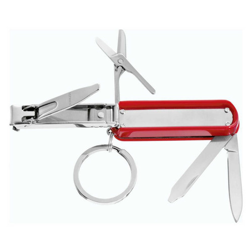 Zwilling - Canif Multi Outils Inox, Rouge - SOINS CORPS HOMME