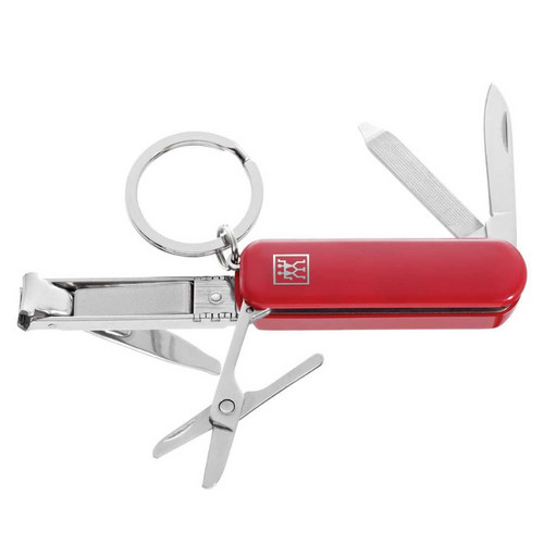 Canif Multi Outils Inox, Rouge