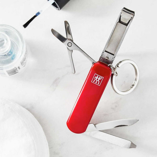 Canif Multi Outils Inox, Rouge Zwilling