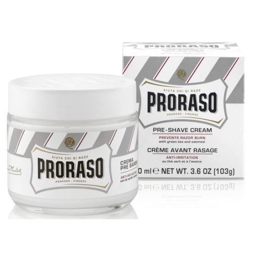 Proraso - Crème Avant Rasage Sensitive - Peaux Sensibles - Produit de rasage