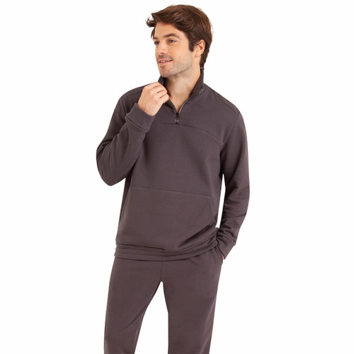 Eminence - Pyjama long col ouvert homme Interlock - Pyjama coton homme