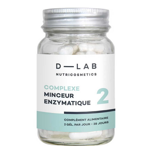 D-LAB Nutricosmetics - Complexe Minceur Enzymatique - Digestion & Minceur - Complements alimentaires minceur