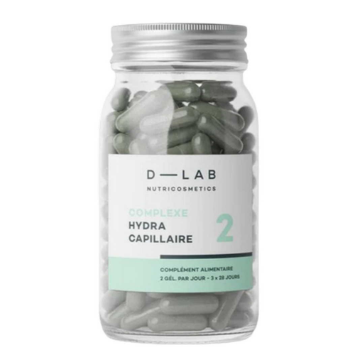 D-LAB Nutricosmetics - Complexe Hydra Capillaire 3 Mois - Nourrit Les Cheveux - Produit bien etre sante