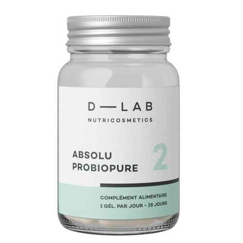 D-LAB Nutricosmetics - Absolu Probiopure - Equilibre De La Flore Intestinale - Cosmetique homme