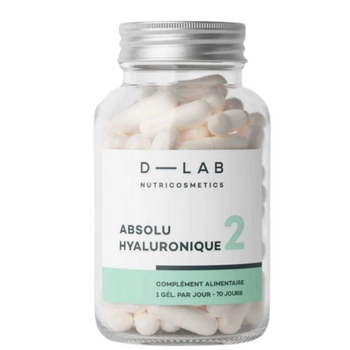 D-LAB Nutricosmetics - Absolu Hyaluronique 2,5 Mois - Réhydratation Profonde - Cosmetique homme