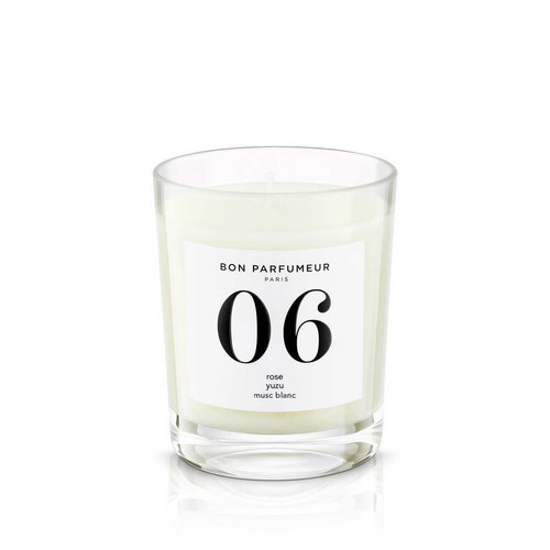 Bon Parfumeur - Bougie Rose Yuzu Musc Blanc - Cadeaux Made in France