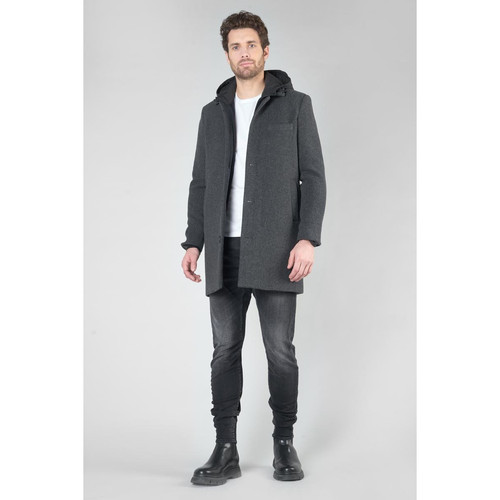 Manteau en laine DORE - Noir
