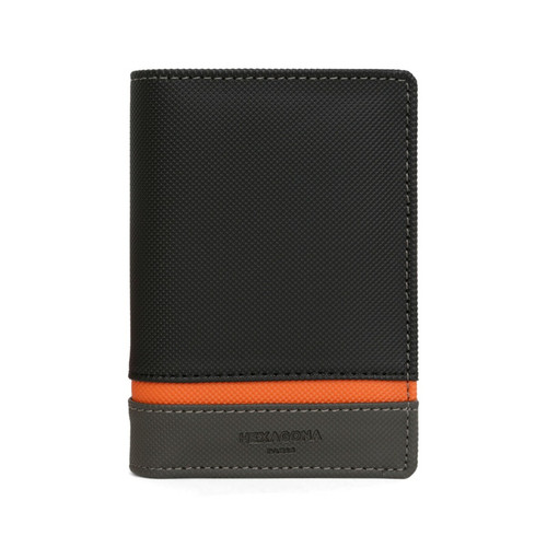Hexagona - Portefeuille européen noir/multicolore - Porte cartes portefeuille homme