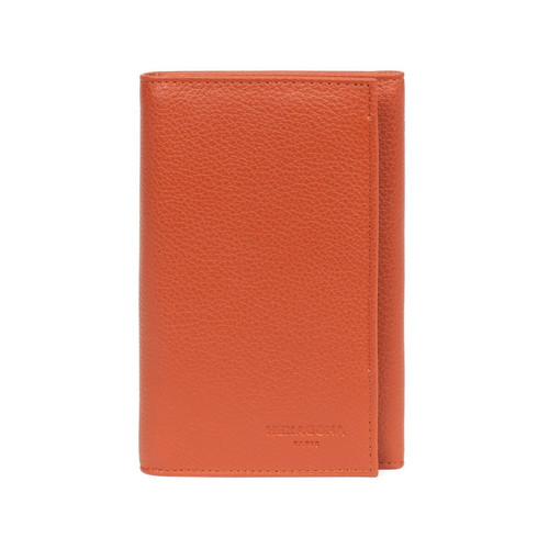 Hexagona - Porte-papiers orange - Porte document homme cuir