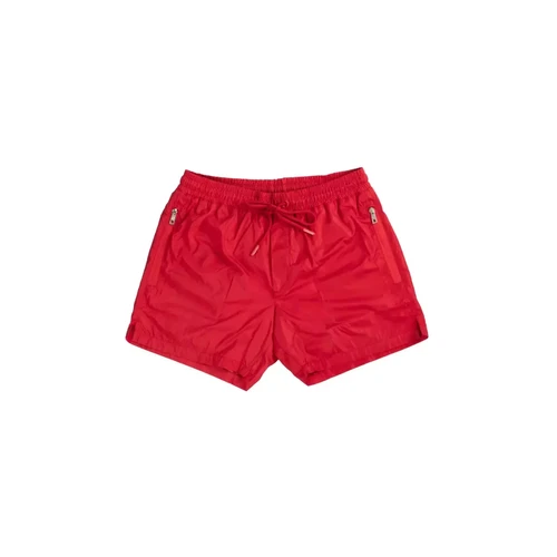 Compagnie de Californie - Maillot de Bain Short Print KID - Rouge - Compagnie de Californie Vêtements Hommes