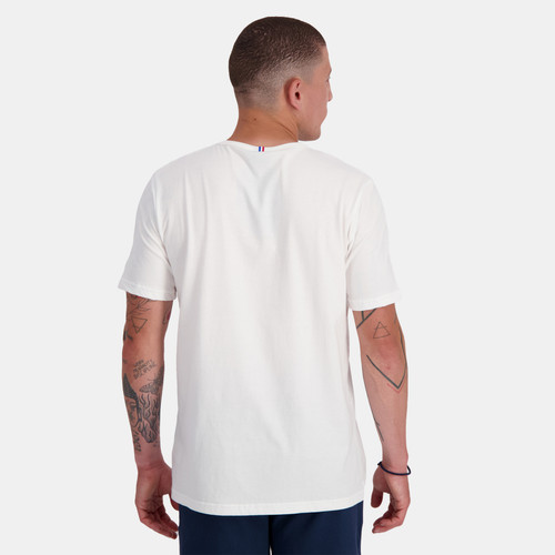 T-shirt Monochrome SS N°1 blanc en coton