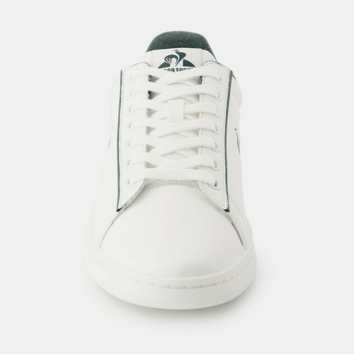 Sneakers COURT CLEAN optical blanc en cuir