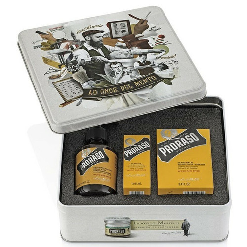 Proraso - Coffret Barbe Wood & Spice - Soin rasage homme