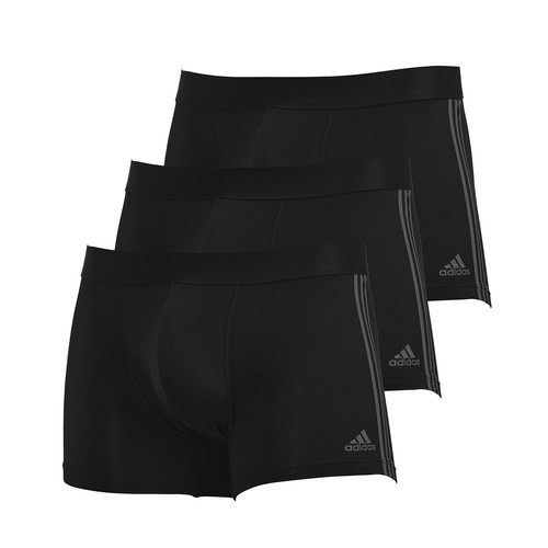 Adidas Underwear - Lot de 3 boxers homme Active Flex Coton 3 Stripes Adidas - Adidas underwear