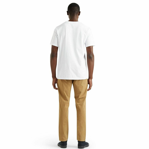 Tee-shirt manches courtes en coton blanc