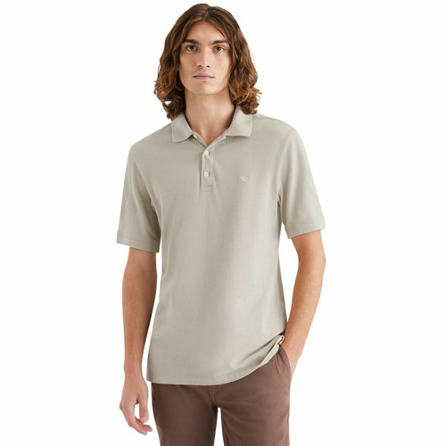 Dockers - Polo beige - Tee shirt homme coton