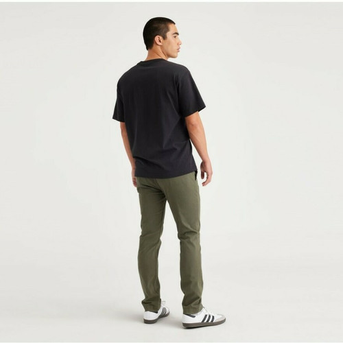 Pantalon chino skinny California vert olive Dockers